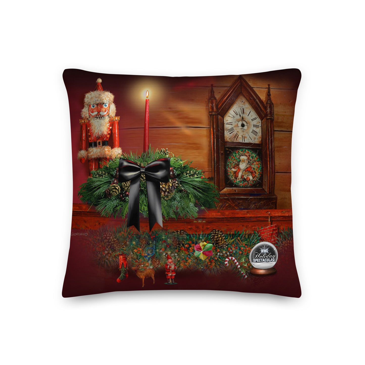NUTCRACKER Premium Holiday PILLOW