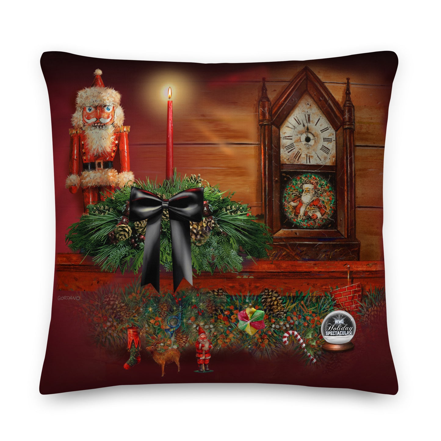 NUTCRACKER Premium Holiday PILLOW
