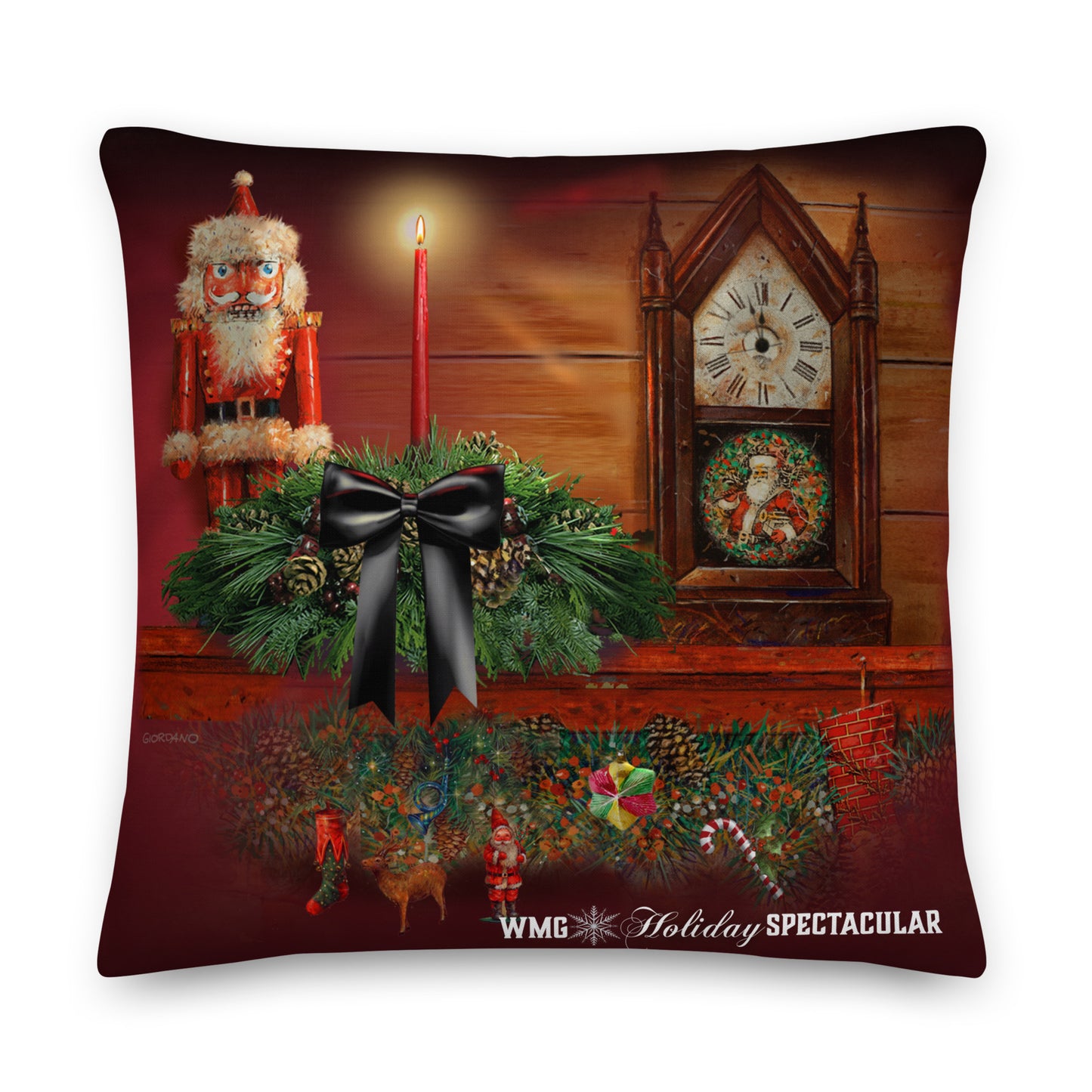 NUTCRACKER Premium Holiday PILLOW