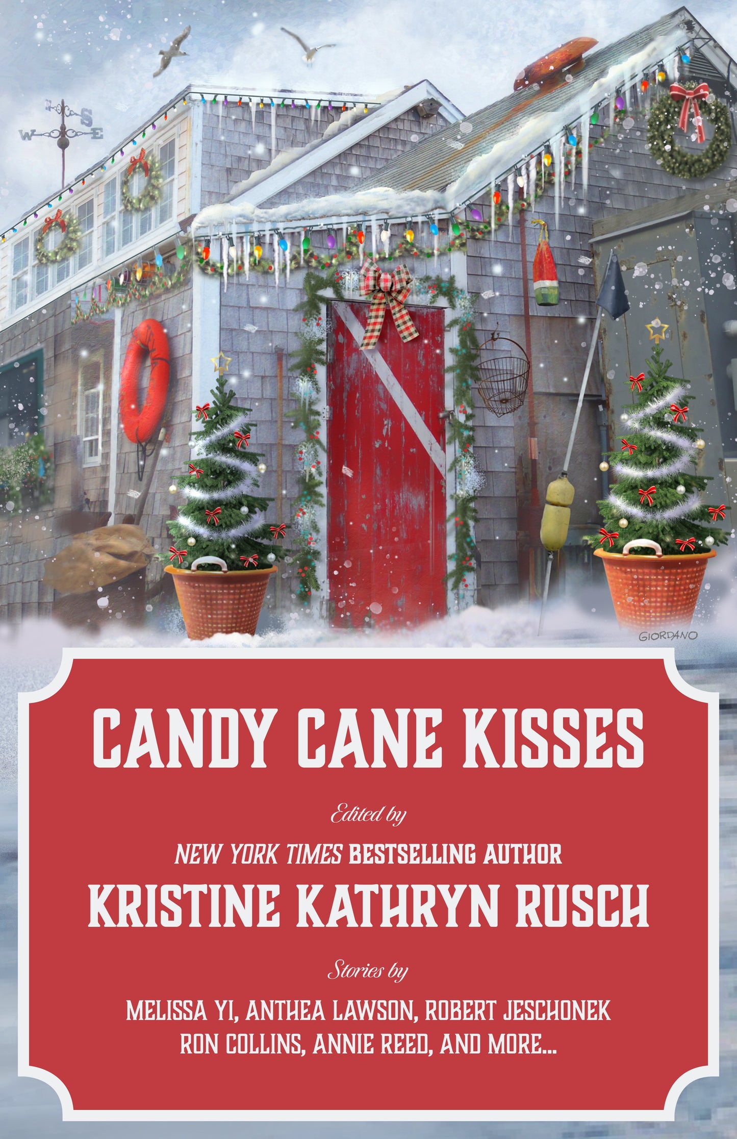Candy Cane Kisses: A Holiday Anthology Edited by Kristine Kathryn Rusch